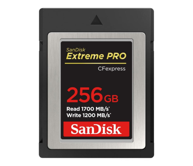 Sandisk 256GB Extreme PRO CFexpress 1700/1200 MB/s - 714328 - zdjęcie
